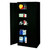 EDSAL Shelving Cabinet,78" H,36" W,Black 3001BLK