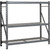 EDSAL Bulk Rack,Starter,96" H,96" W,48" D,Gray ERW964896S