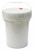 GENERIC Pail,5.0 gal.,Plastic Handle,White,W/Lid MNG8005-WL