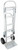 GENERIC Convertible Hand Truck,Height 62 In 21U664