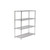 GENERIC Wire Shelving Unit,54 in. H,Steel,NSF 45VX89