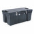 J TERENCE THOMPSON Storage Trunk,W 15 3/4,L 32 1/2,Black 2820