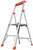 LITTLE GIANT Platform Stepladder,4ft,Alum,300 lb. 15272-001