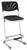 NATIONAL PUBLIC SEATING Square Stool,Yes Backrest,24 in. 6624B