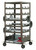 TENSATOR Storage Cart, 18 Posts, Black 3035