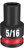 Milwaukee 49-66-6102 SHOCKWAVE Impact Duty 3/8" Drive 5/16" Standard 6 Point Socket