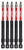 Milwaukee 48-32-4574 SHOCKWAVE 5-Piece 3-1/2 in. Impact Square Recess #2 Power Bits