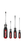 Milwaukee Cushion Grip Screwdriver Kit - 4 PC - 48-22-2884