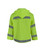 Neese 10182-01-1-HLI-S 1820J Econo-Viz Jacket with Snap-On Hood and Reflective Tape-Hi-Vis Lime-Size S