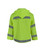 Neese 10182-01-2-HLI-4X 1820J Econo-Viz Jacket with Snap-On Hood and Reflective Tape-Hi-Vis Lime-Size 4X