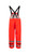 Neese 21217-12-2-FOR-4X 217BT Flex Arc Bib Trouser-Fluorescent Orange-Size 4X