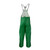 Neese 56001-13-2-GRN-4X 56BTF Dura Quilt Bib Trouser with Fly-Green-Size 4X