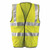 Occunomix LUX-SSFGCFR-Y4X Prem Fr Dual Stripe Meshvest Ansi Cl 2 Ylw 4X