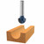 Bosch 85446M 1/4 In. x 1/2 In. Carbide Tipped Core Box Bit