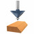 Bosch 85593M 2-13/32 In. x 45° Carbide Tipped Chamfer Bit