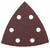 Bosch SDTR240 3-3/4 In. 240 Grit 5 pc. Detail Sander Abrasive Triangles for Wood