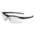 MCR SAFETY DALLAS BLACK FRAME CLEARAF LENS