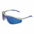 MCR SAFETY TRIWEAR BLUE DIAMOND FRAME SAFETY GLASSES SILVER