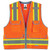 Ergodyne 21453 Glowear 8254Hdz Class 2Hd Surveyors Vest Orange