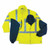 ERGODYNE GLOWEAR 8385 CLASS 3 4-IN-1 JACKET- 5XL- LIME