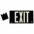 BRADY® PHOTOLUM EXIT SIGN DOUBLE SIDED W/MOUNT BKT