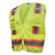 TPR/CL2 SOL/MESH 2TONE SURV VEST-GRN-XL
