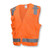 RADIANS SURV TPR/CL2 SOL/MESH SAFETY VEST-ORG-5X