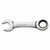 GEARWRENCH 9/16 STUBBY COMBO RATCHETING WRENCH