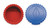 IMPERIAL TOOL PROTECTIVE RUBBER BBOT SET-RED & BLUE