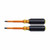 KLEIN TOOLS SCREWDRIVER SET  INSULATED  4'' SHANK  2 PIECE