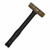 Klein Tools 7HBRFRH07 Brass Sledge Hammer, Rubber Handle, 7-Pound