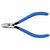 Klein Tools D257-4C Diagonal Cutting Pliers, Electronics, Tapered Nose, Spring, 4-Inch