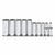 10-PC. 3/8DR. DEEP SOCKE