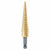 UNIBIT-1T 1/8"-1/2" STEPDRILL TIN