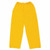 MCR SAFETY CLASSIC .35MM PVC/POLYESTER ELASTIC PANT YELLOW