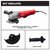 Milwaukee 6141-30 4-1/2 in. Small Angle Grinder Paddle, Lock-On