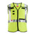 Milwaukee 48-73-5314 AR/FR Cat. 1 Class 2 Breakaway High Visibility Yellow Safety Vest - 4XL/5XL (ANSI/CSA)