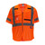 Milwaukee 48-73-5148 Class 3 High Visibility Orange Safety Vest - 4XL/5XL