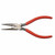 PLIER SOLID-JOINT LONG CHAIN NOSE 6"