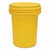 55GAL YELLOW DRUM METALBAND