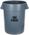 RUBBERMAID COMMERCIAL 44-GAL GRAY BRUTE CONTAINER W/O LID W/INEDIBLE