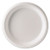 SOLO 9" ROUND WHITE PLASTIC PLATE 500/CASE