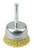 WEILER 2" CRIMPED WIRE UTILITYCUP BRUSH  .008" STAINLE