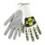 PIP WHITE HPPE SHELL WITH GREY PU DIPPED GLOVES.