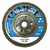 WEILER 4-1/2" ABRASIVE FLAP DISC-ANGLED- ALUMINUM BA