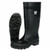 MCR SAFETY 16" PVC KNEE BOOT- MENS-PLAIN TOE- BLACK