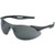 MCR SAFETY INERTIA BLK FRM GRY LENS