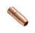 401-5-62: 5/8", 1/4" Recess Copper Mig Nozzle 401-5-62: 5/8", 1/4" Recess Copper Mig Nozzle
