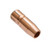 401-5-62: 5/8", 1/4" Recess Copper Mig Nozzle