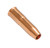 24A-50Ss: 1/2" Slide-On Short Stop Copper Mig Nozzle